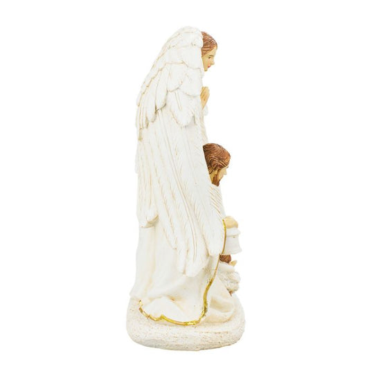 Presépio Anjo Da Guarda Branco 24.5 CM - Imagem 2