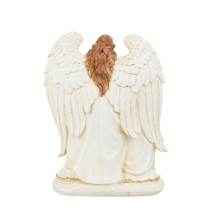 Presépio Anjo Da Guarda Branco 24.5 CM - Imagem 3