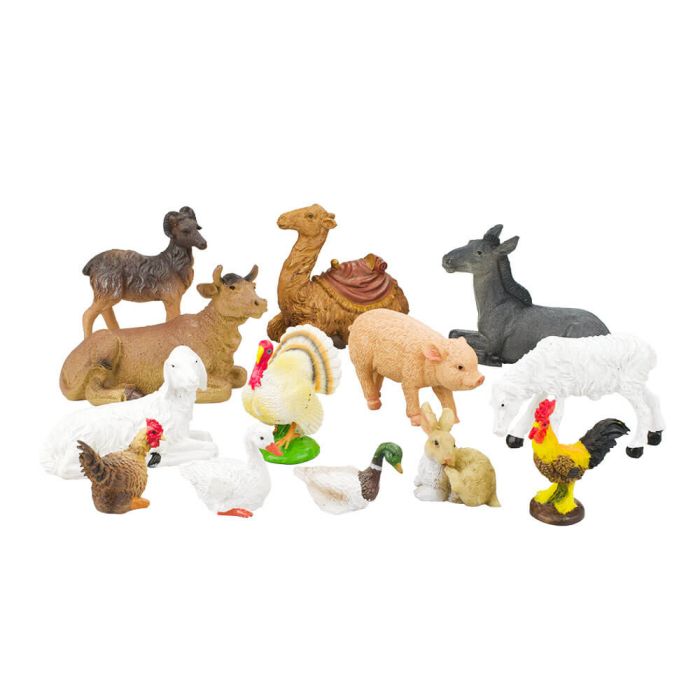 Animais Presépio 13 Peças 11 CM