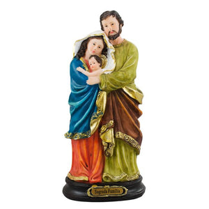 Imagem Sagrada Família 21 CM - Escultura em Resina