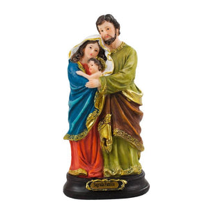 Imagem Sagrada Família 14 CM - Escultura em Resina