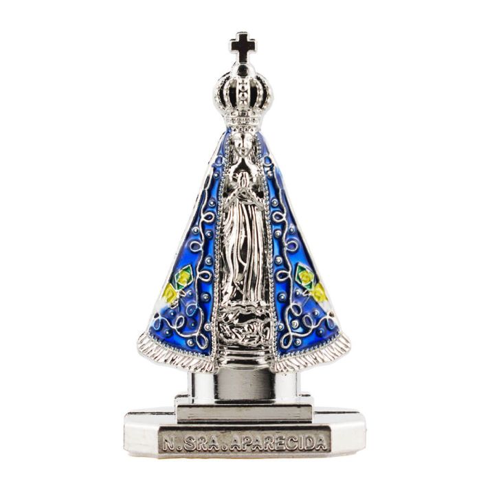 Nossa Senhora Aparecida De Metal Uso Carro 8.5 CM