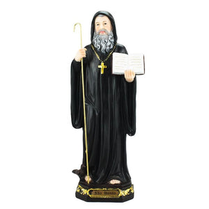 Imagem São Bento 28 CM - Escultura em Resina