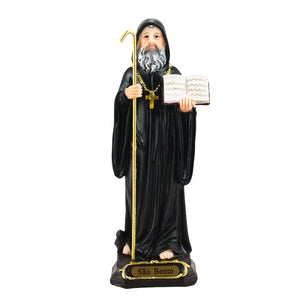 Imagem São Bento 14,5 CM - Escultura em Resina