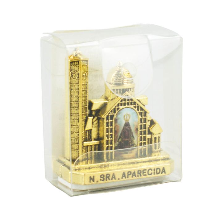 Catedral Basílica De N.s. Aparecida Dourado Uso Carro 4.5 CM - Imagem 5