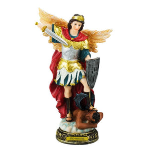 Imagem Arcanjo São Miguel 31 CM - Escultura em Resina