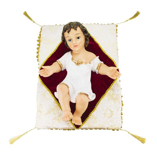 Menino Jesus Na Manjedoura 44 CM