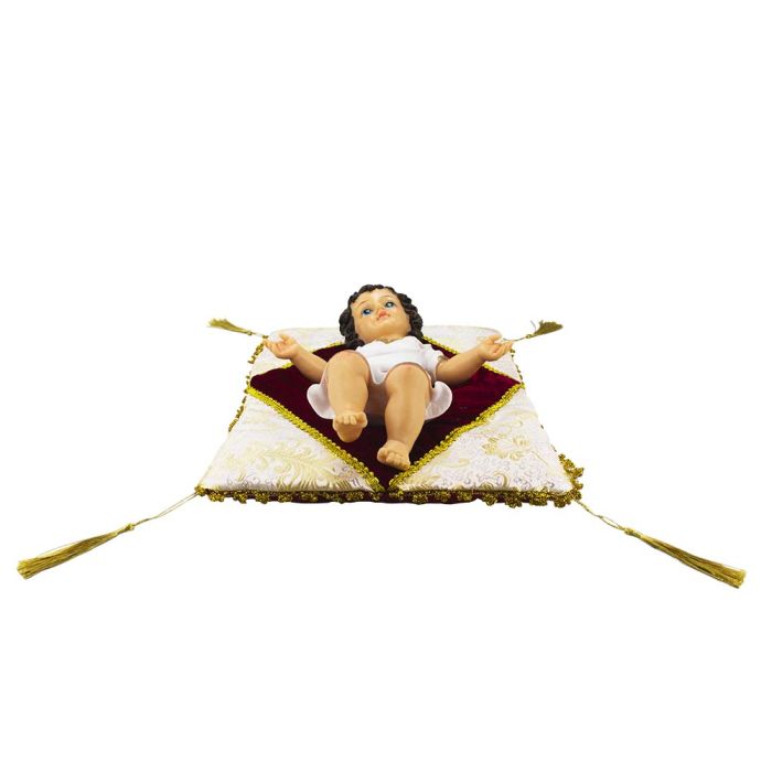 Menino Jesus Na Manjedoura 35 CM - Imagem 2