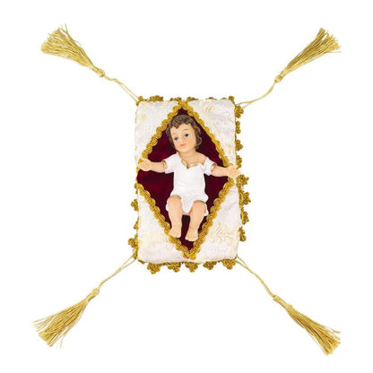 Menino Jesus Na Manjedoura 13 CM