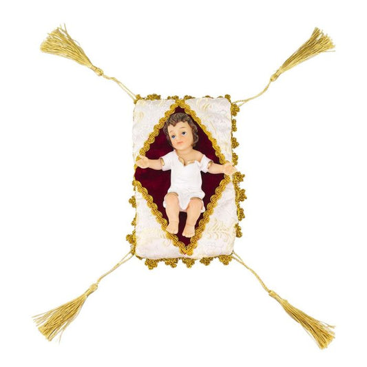 Menino Jesus Na Manjedoura 13 CM