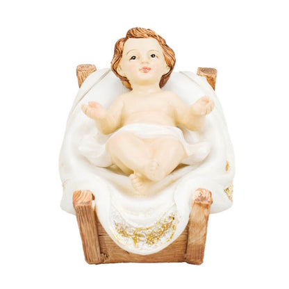 Presépio 11 Peças 32 CM de Altura Roupa Branca - Imagem 2