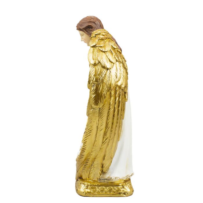 Presépio Sagrada Família Envolto Anjo da Guarda 22,5 CM - Imagem 4