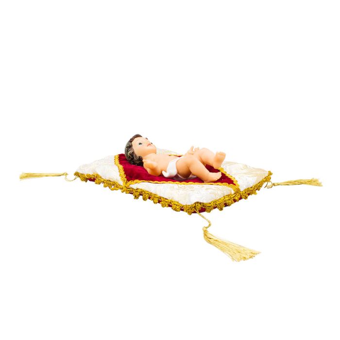 Menino Jesus Na Manjedoura 19 CM - Imagem 3