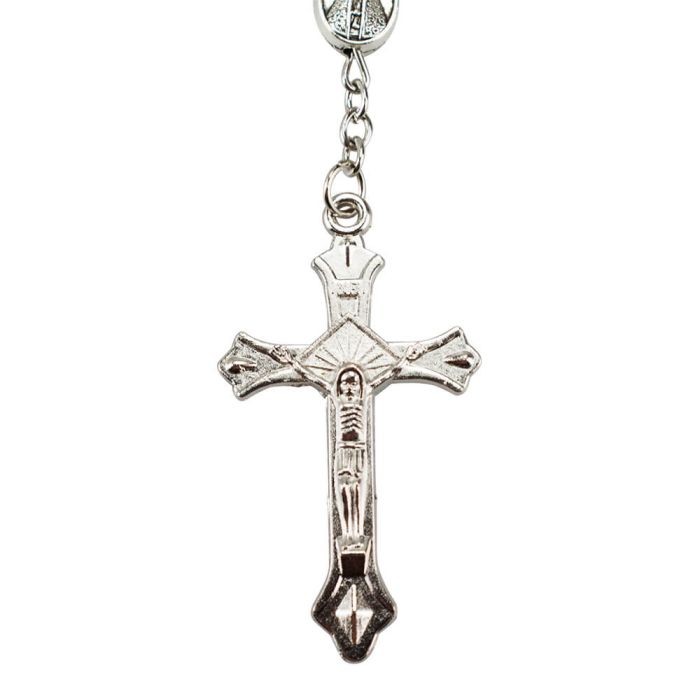 Pulseira Terço Metal Nossa Senhora Aparecida 18 CM - Imagem 2