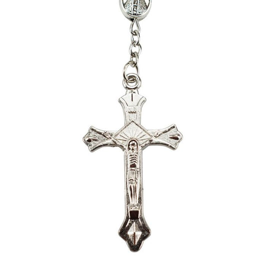 Pulseira Terço Metal Nossa Senhora Aparecida 18 CM - Imagem 2