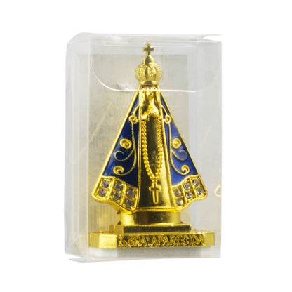 Nossa Senhora Aparecida Metal Uso Carro 5 CM - Imagem 3