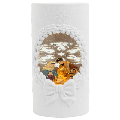 Luminária LED Presépio Cilíndrico 19,5 CM de Altura