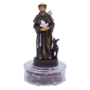 Terço com Imagem São Francisco 10 CM