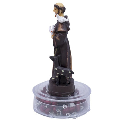 Terço com Imagem São Francisco 10 CM - Imagem 3
