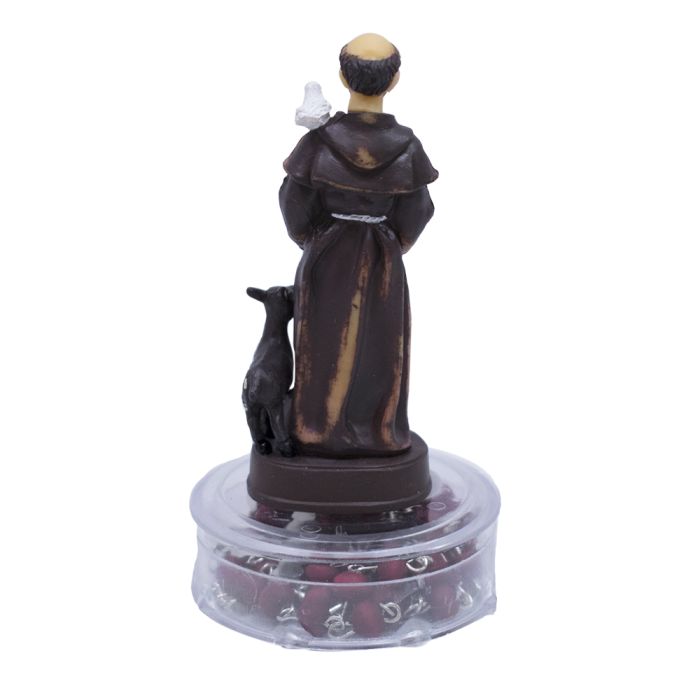 Terço com Imagem São Francisco 10 CM - Imagem 4
