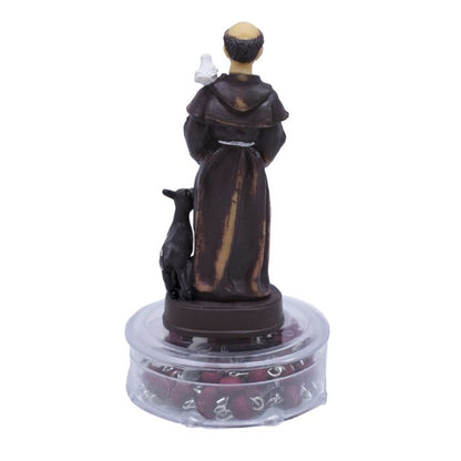 Terço com Imagem São Francisco 10 CM - Imagem 4