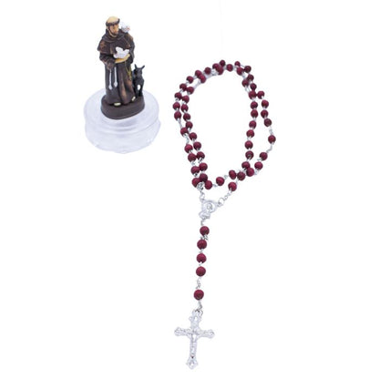 Terço com Imagem São Francisco 10 CM - Imagem 5