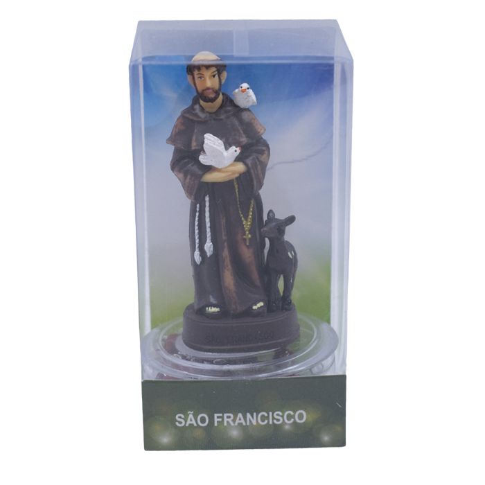 Terço com Imagem São Francisco 10 CM - Imagem 9