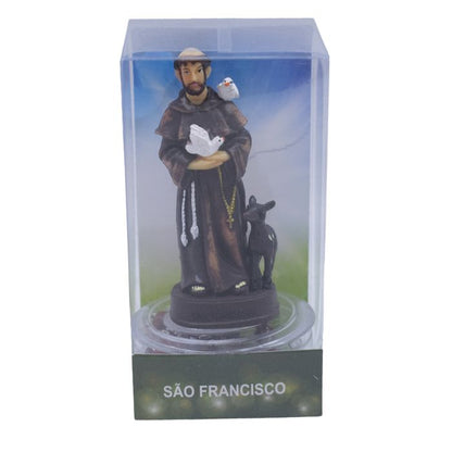 Terço com Imagem São Francisco 10 CM - Imagem 9