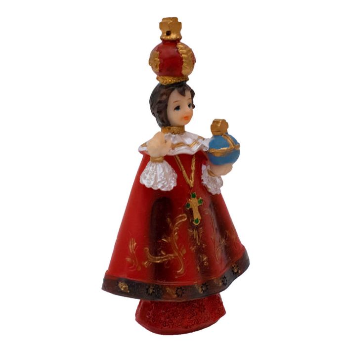 Menino Jesus De Praga 8 CM - Imagem 3