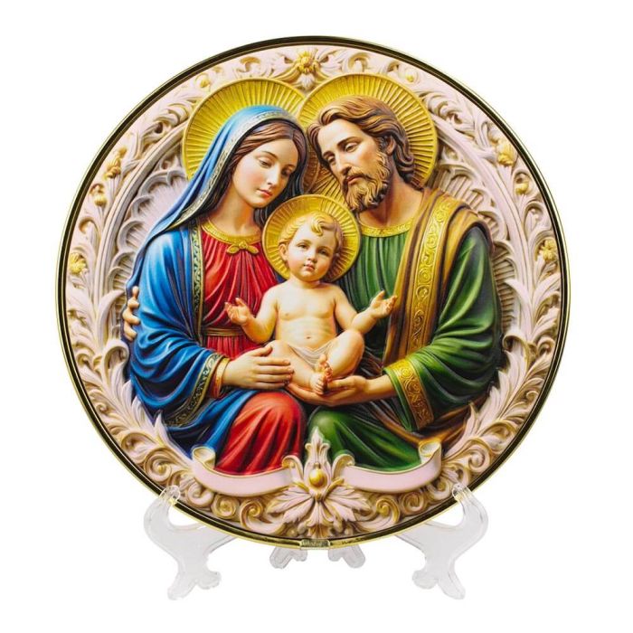 Quadro Sagrada Família 21 CM
