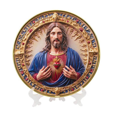 Quadro Sagrado Coração De Jesus 21 CM