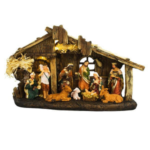 Presépio Estábulo Led 31 CM