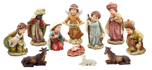 Presépio 11 Peças 20 CM Infantil