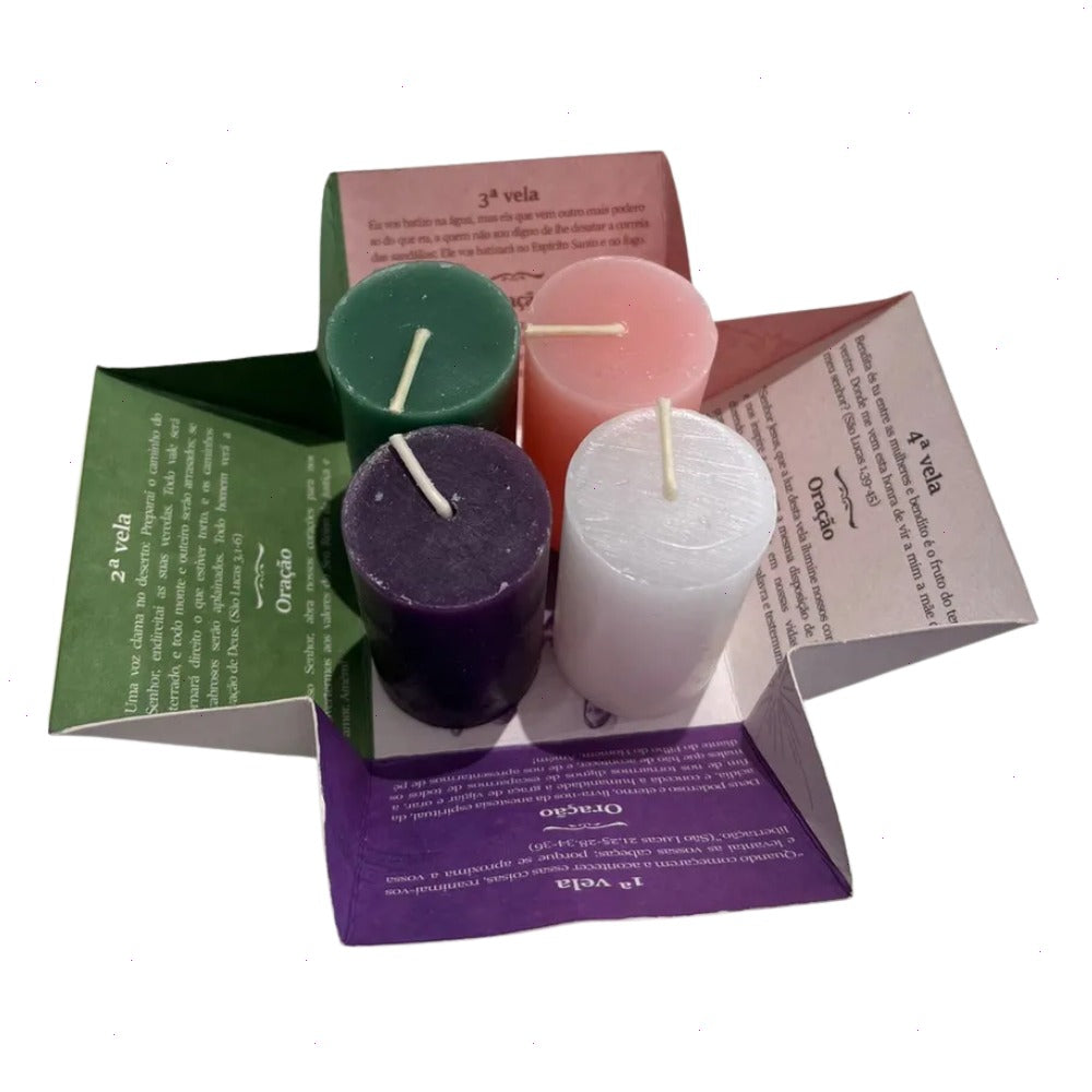 Box Advento em Família Santitá com 04 Velas - Imagem 3