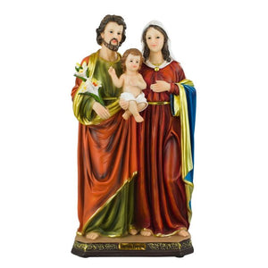 Imagem Sagrada Família 30 CM - Escultura em Resina
